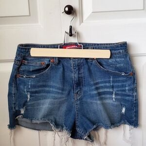 Unionbay Cut Off Denim Shorts Size 13 Juniors
